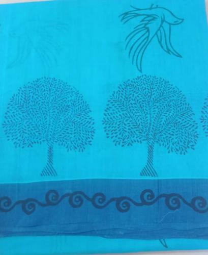 SALEM BLOCK PRINT COTTON SAREES